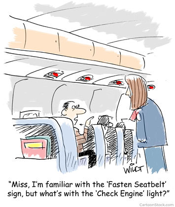 Airline Comedy Cartoon