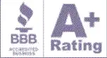 Better Business logo and rating